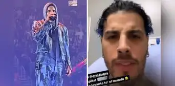 Rauw Alejandro termina hospitalizado tras dislocarse el hombro en pleno concierto en Atlanta Rauw Alejandro termina hospitalizado tras dislocarse el hombro en pleno concierto en Atlanta