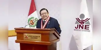 Jorge Salas Arenas, titular del JNE, denuncia amenaza de muerte