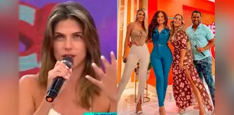 Stephanie Cayo encara a conductores de "América hoy" por hablar de su romance con Maxi Iglesias