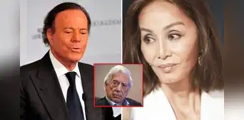 Julio Iglesias a Vargas Llosa tras separación de Isabel Preysler: Su comportamiento ha dejado mucho que desear