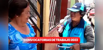 ¿Buscas trabajo? INEI ofrece puestos de encuestadores con sueldos de hasta S/3.000