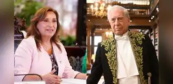 Vargas Llosa sobre eventual mandato de Boluarte hasta 2026: "Solo hay que desearle muchos éxitos"