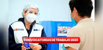 ¿Buscas chamba? SIS ofrece puestos de trabajo de hasta S/9.000 de sueldo