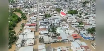 Inundaciones en Ecuador dejan al menos 3 muertos y 2.000 familias damnificadas Inundaciones en Ecuador dejan al menos 3 muertos y 2.000 familias damnificadas