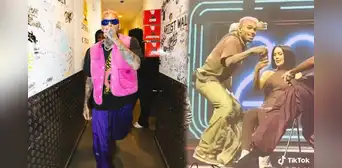 Chris Brown tira celular de fanática que él mismo subió al escenario Chris Brown tira celular de fanática que él mismo subió al escenario