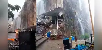Zona turística de la Cruz de Motupe es afectada por intensas lluvias en Lambayeque Zona turística de la Cruz de Motupe es afectada por intensas lluvias en Lambayeque