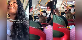Conductor se pierde en su primer día de trabajo y pasajeros lo ayudan: "A la derecha"