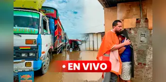 Lluvias en el norte EN VIVO: desborde de ríos, reportes de desaparecidos y último minuto del ciclón Yaku