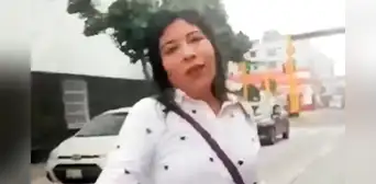 Betssy Chávez reaparece tras suspender su seguridad personal y ausentarse en el Congreso