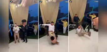¡Lo ‘decapitó’! Muñeco saca a bailar a invitado de fiesta, pero este se cae y le saca la cabeza ¡Lo ‘decapitó’! Muñeco saca a bailar a invitado de fiesta, pero este se cae y le saca la cabeza