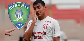 Al Fateh denunció a Alex Valera y Universitario por incumplimiento de contrato: piden 1.963.000 dólares