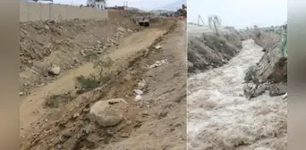 Mujer muere tras huaico de la quebrada El León Dormido en Trujillo