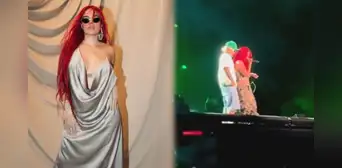 ¿Confirmaron romance? Karol G y Feid estuvieron juntos en concierto y cumplieron el deseo de sus fans ¿Confirmaron romance? Karol G y Feid estuvieron juntos en concierto y cumplieron el deseo de sus fans