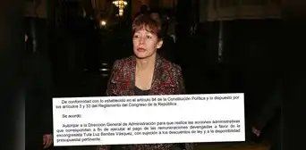 Congreso autoriza el pago de más de S/740.000 a excongresista aprista Tula Benites Congreso autoriza el pago de más de S/740.000 a excongresista aprista Tula Benites