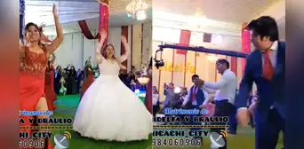 “Enamorado de ti”: esposos presentan coreografía de Maroyu el día de su boda “Enamorado de ti”: esposos presentan coreografía de Maroyu el día de su boda