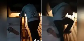 Intenta entrar a su casa de madrugada sin que se den cuenta, pero todo termina de la peor manera Intenta entrar a su casa de madrugada sin que se den cuenta, pero todo termina de la peor manera