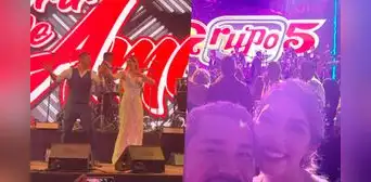 Grupo 5 animó fiesta tras boda de Pamela Marrache y el 'Príncipe de Gamarra': así se vivió el show Grupo 5 animó fiesta tras boda de Pamela Marrache y el 'Príncipe de Gamarra': así se vivió el show