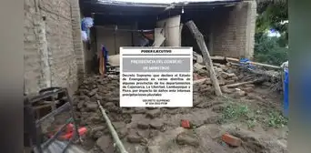 Declaran en estado de emergencia distritos en Cajamarca, La Libertad, Lambayeque y Piura Declaran en estado de emergencia distritos en Cajamarca, La Libertad, Lambayeque y Piura