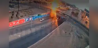 Así fue la explosión en empresa de balones de gas que dejó 4 personas heridas en VES
