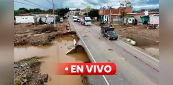 Ciclón Yaku EN VIVO: quebradas en Lima se activaron y pobladores temen desborde del río Rímac Ciclón Yaku EN VIVO: quebradas en Lima se activaron y pobladores temen desborde del río Rímac