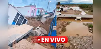 Lluvias en el norte EN VIVO: aguas del río Piura llegarían al casco urbano esta noche