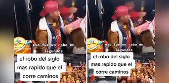 “El robo del siglo”: hombres sustraen al paso brochetas que cliente iba a comer “El robo del siglo”: hombres sustraen al paso brochetas que cliente iba a comer