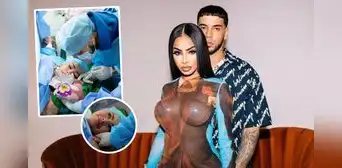 Yailín la Más Viral se convierte en madre por primera vez: Anuel AA estuvo presente en el parto Yailín la Más Viral se convierte en madre por primera vez: Anuel AA estuvo presente en el parto