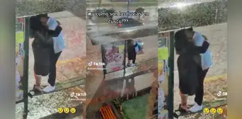 Captan a pareja en medio de la lluvia y los comparan con “Titanic”: “Incluso, tienen el oufit de Rose y Jack” Captan a pareja en medio de la lluvia y los comparan con “Titanic”: “Incluso, tienen el oufit de Rose y Jack”