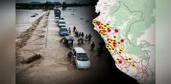 Ciclón Yaku EN VIVO: río Chillón a punto de desbordarse a la altura de Puente Piedra