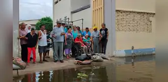 Piura: 80 ancianos de asilo en serio riesgo por intensas lluvias