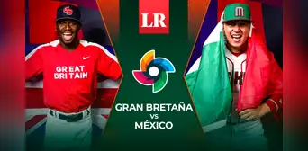 Mexico vs. Gran Bretaña EN VIVO: mira AQUÍ el juego por el Clásico Mundial de Béisbol 2023 Mexico vs. Gran Bretaña EN VIVO: mira AQUÍ el juego por el Clásico Mundial de Béisbol 2023