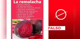 Anemia: es falso que el consumo de betarraga “quita” la enfermedad
