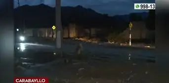 Carabayllo: 100 viviendas son afectadas tras la caída de huaico en la zona