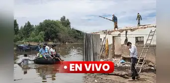 Lluvias en el norte EN VIVO: Senamhi advierte que caudal del río Chicama en La Libertad ya superó el umbral rojo
