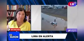 RMP: "Al huaico no se le gana, no se le enfrenta, el huaico siempre será más poderoso" RMP: "Al huaico no se le gana, no se le enfrenta, el huaico siempre será más poderoso"