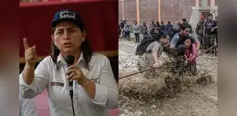 Ministra de Salud tras críticas por viajar a EE. UU. en plena emergencia por lluvias: “Mil disculpas” Ministra de Salud tras críticas por viajar a EE. UU. en plena emergencia por lluvias: “Mil disculpas”