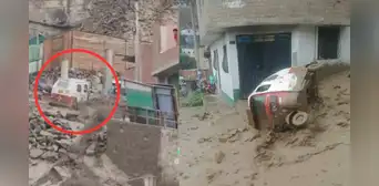 Sin mototaxi ni vivienda: así quedó el vehículo de Sósimo Martínez tras ser arrastrado por huaico