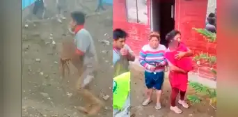 Jicamarca: vecinos rescatan a niño que fue arrastrado por huaico en SJL