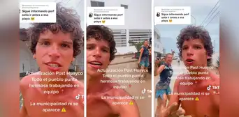 Leslie Stewart y residente de Punta Hermosa piden ayuda al Estado: "Necesitamos bloqueadores"
