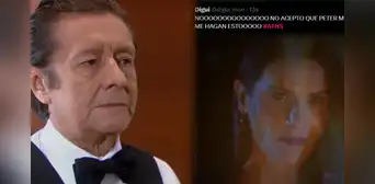 Peter 'muere' en manos de Claudia y usuarios entristecen en redes: "Merecía otro final, me rehúso" Peter 'muere' en manos de Claudia y usuarios entristecen en redes: "Merecía otro final, me rehúso"