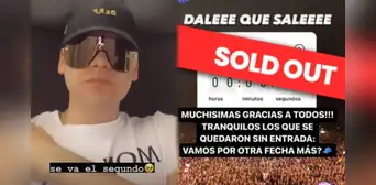 Bizarrap anuncia segunda fecha de show tras agotar venta de entradas en minutos Bizarrap anuncia segunda fecha de show tras agotar venta de entradas en minutos