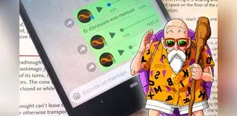 WhatsApp: ¿cómo enviar audios a tus amigos con la voz del 'Maestro Roshi'? Aquí te enseñamos WhatsApp: ¿cómo enviar audios a tus amigos con la voz del 'Maestro Roshi'? Aquí te enseñamos