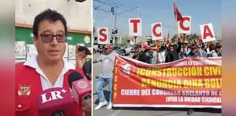 "Los ociosos están en el Congreso": sindicato de obreros de Arequipa al congresista Edwin Martínez