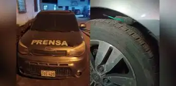 Delincuentes detonan explosivo en vehículo de periodista en La Libertad Delincuentes detonan explosivo en vehículo de periodista en La Libertad