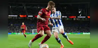¡Conquistaron la llave! Roma empató 0-0 ante Real Sociedad y avanzó en la Europa League