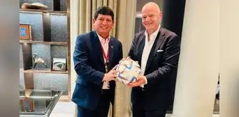 Agustín Lozano tras reelección de Infantino como presidente de FIFA: "Seguiremos trabajando juntos" Agustín Lozano tras reelección de Infantino como presidente de FIFA: "Seguiremos trabajando juntos"