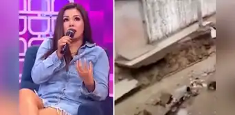 Estrella Torres se quiebra al revelar que su mamá fue afectada por los huaicos: “Se estaba ahogando” Estrella Torres se quiebra al revelar que su mamá fue afectada por los huaicos: “Se estaba ahogando”