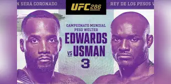 UFC 286 EN VIVO, Leon Edwards vs. Kamaru Usman: fecha, hora, canal de TV y cartelera del evento UFC 286 EN VIVO, Leon Edwards vs. Kamaru Usman: fecha, hora, canal de TV y cartelera del evento