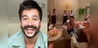 Camilo: trabajadores del restaurante de Gastón Acurio sorprendieron al cantante por su cumpleaños Camilo: trabajadores del restaurante de Gastón Acurio sorprendieron al cantante por su cumpleaños