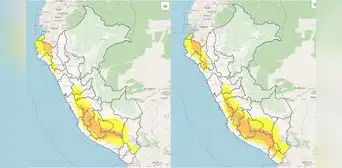 Senamhi advierte precipitaciones acompañadas de descargas eléctricas en la costa norte y sierra Senamhi advierte precipitaciones acompañadas de descargas eléctricas en la costa norte y sierra